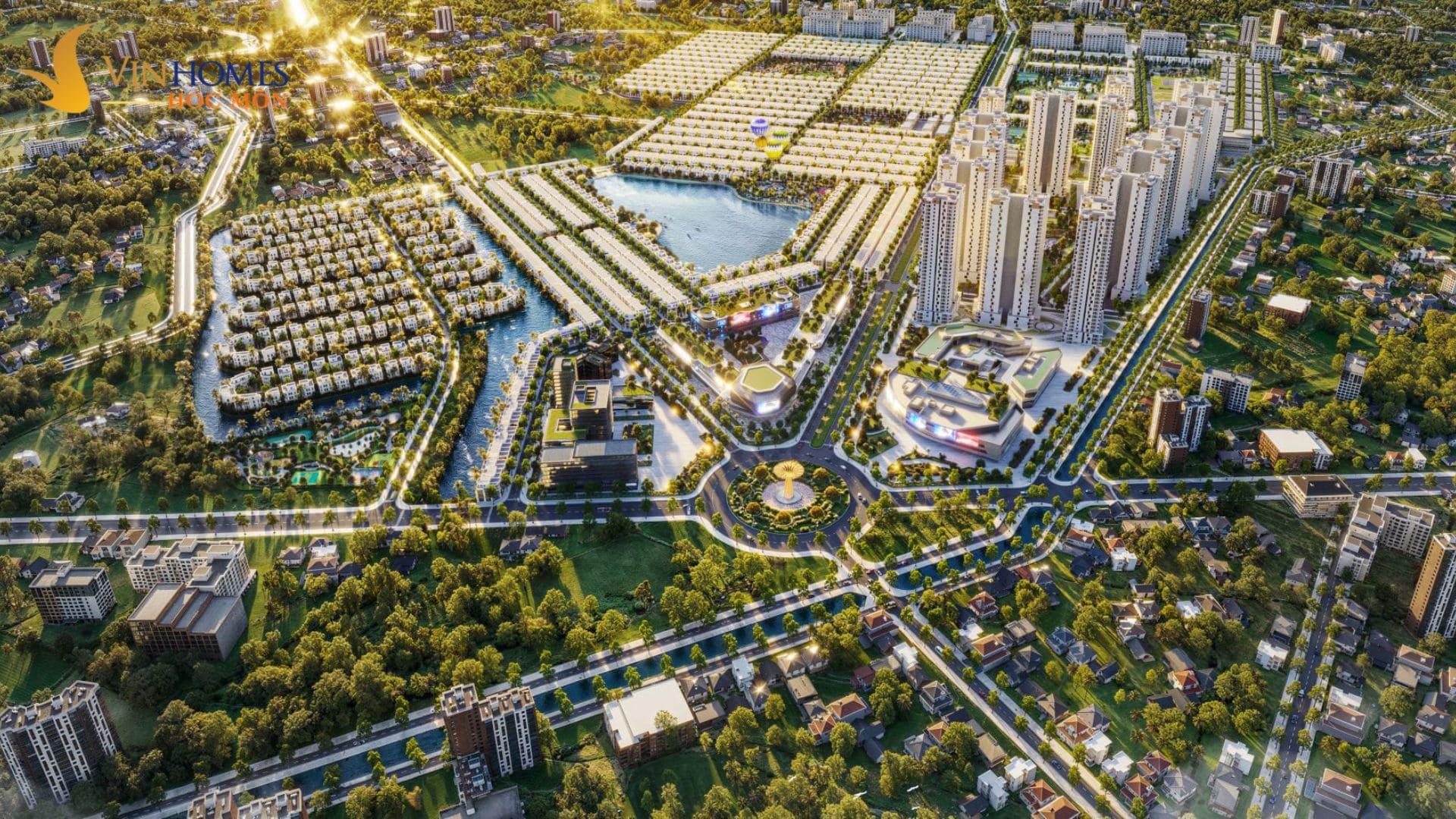 phối cảnh vinhomes hóc môn