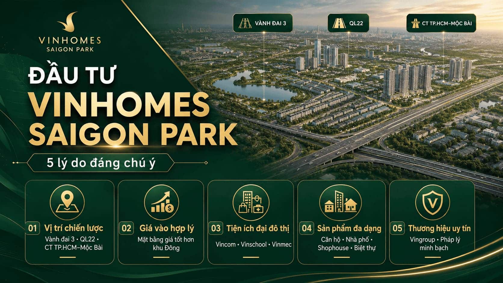 vì sao mua đầu tư vinhomes saigon park