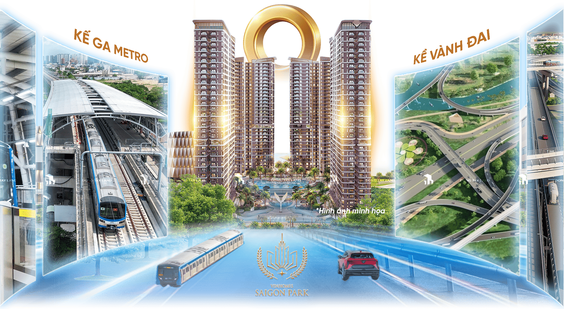 hạ tầng dự án vinhomes saigon park hóc môn
