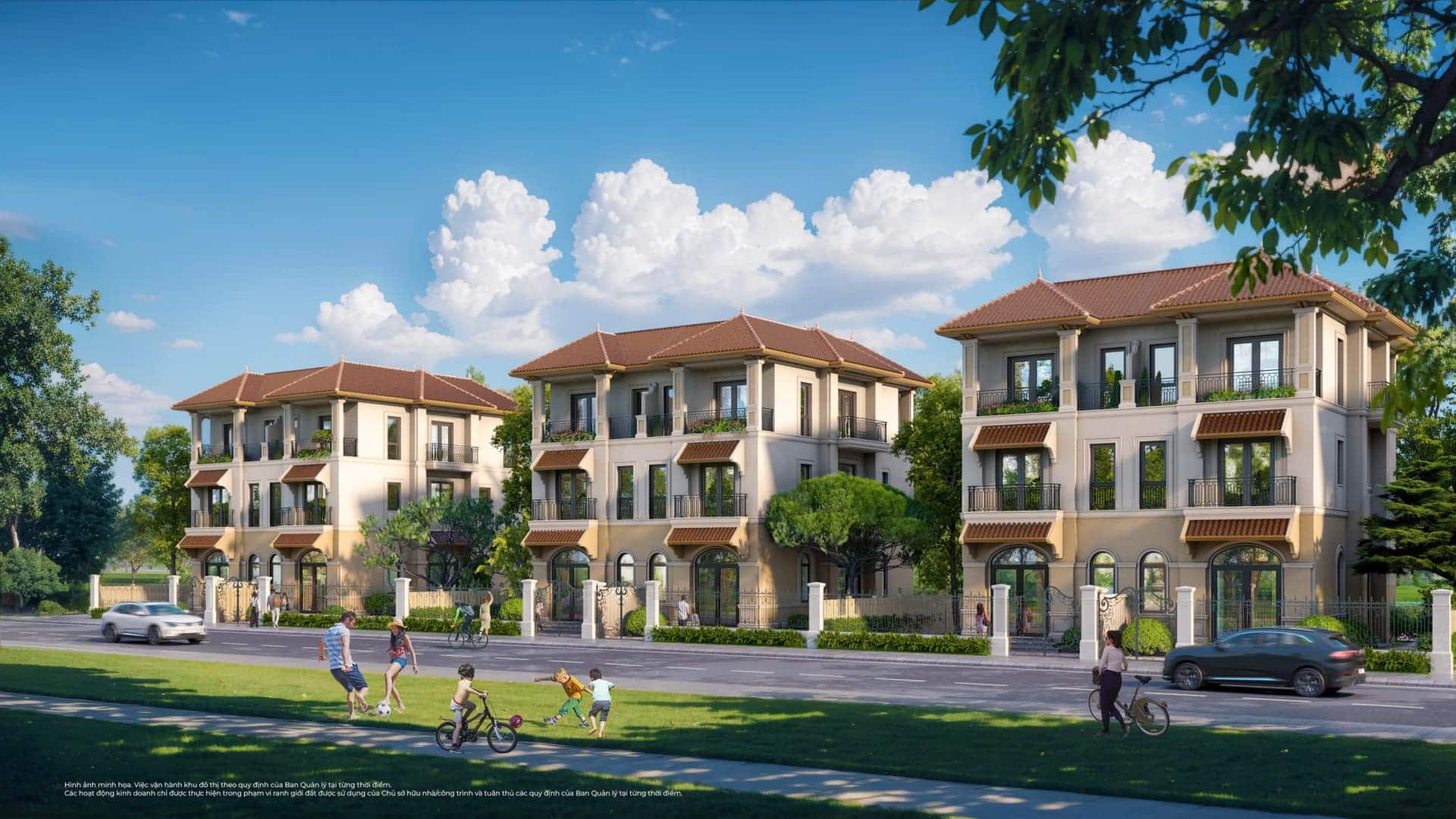 bảng giá biệt thự vinhomes hóc môn