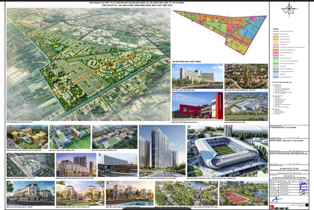 mặt bằng quy hoạch tiện ích vinhomes saigon park hóc môn