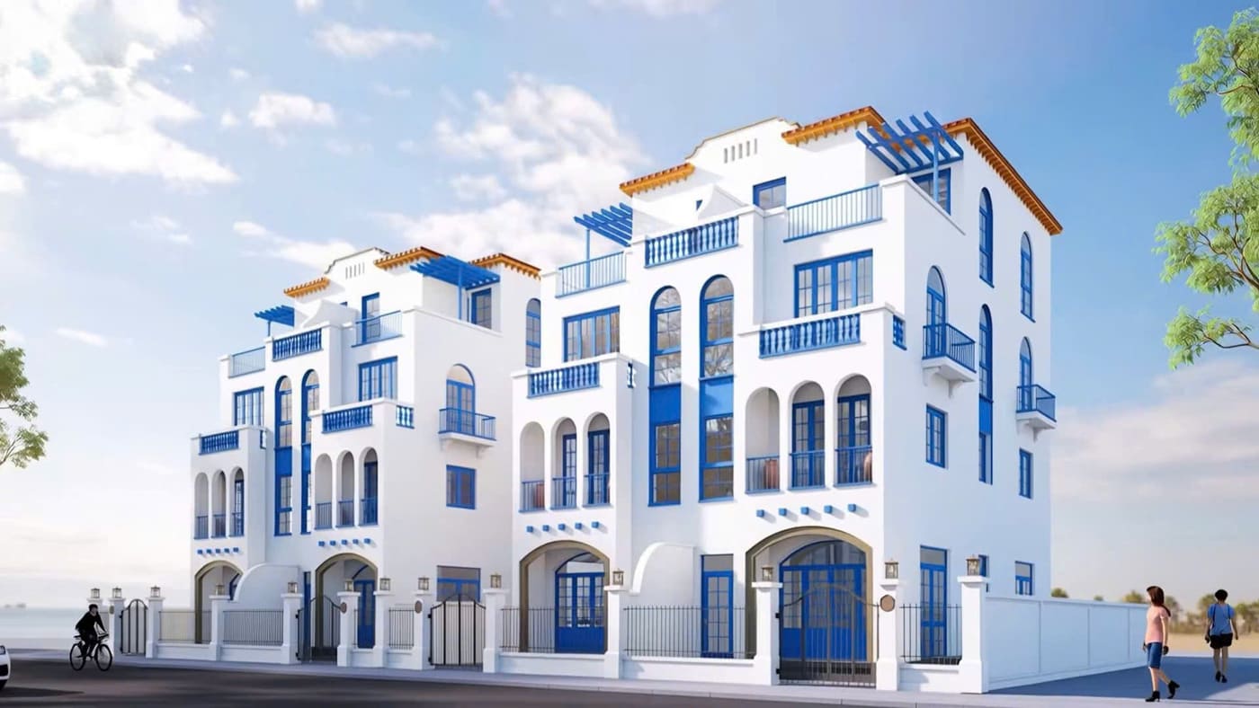 layout Biệt thự Vinhomes Hóc Môn